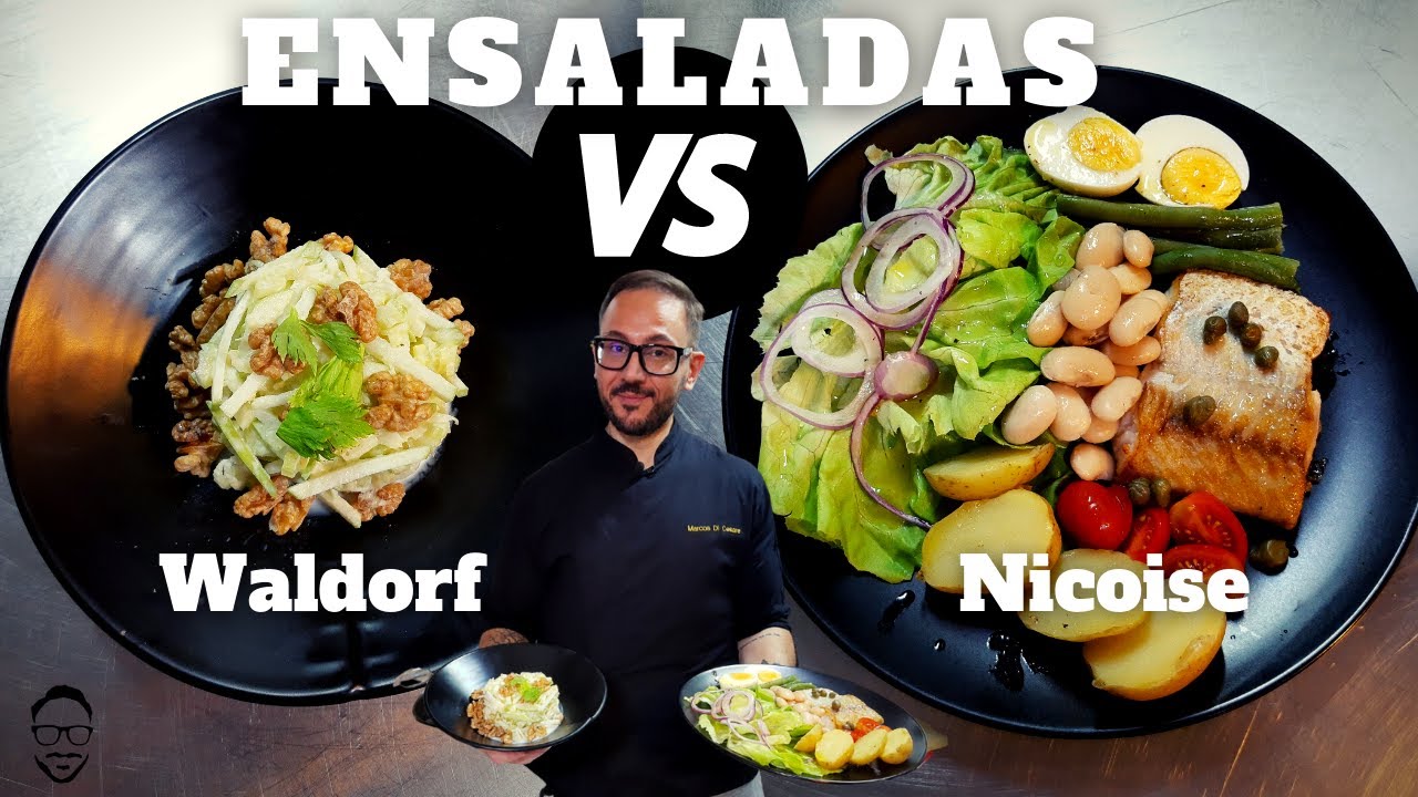ENSALADAS: WALDORF Y NICOISE
