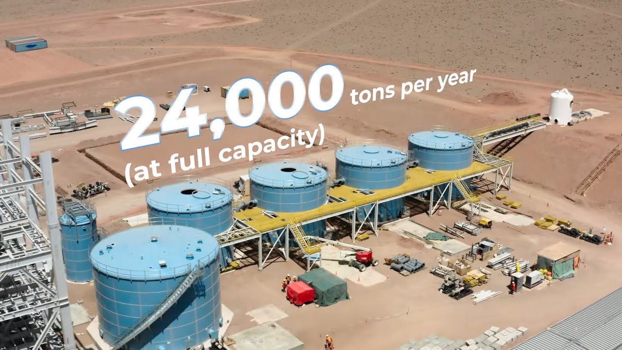 Eramet's lithium production plant in Argentina