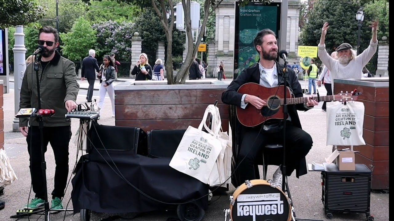 A Beautiful Moment of Respect Shown by Keywest for 84 Year Old Busker Vincent Fottroll.
