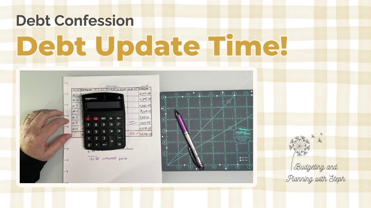 Debt Confession Update: Tackling Student Loan Debt Head-On | November 9, 2025