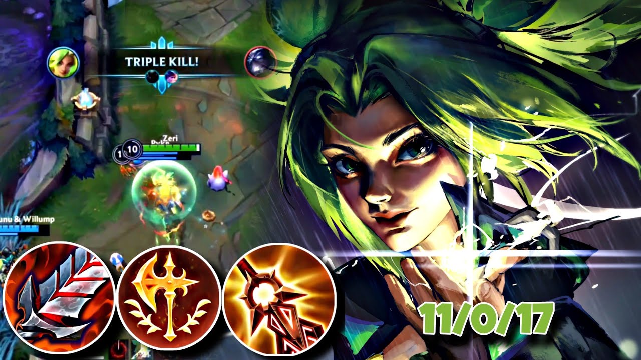 WILD RIFT ADC | ZERI IS THE BEST HYPER CARRY IN PATCH 5.0B? | GAMEPLAY | #wildrift #zeri #adc