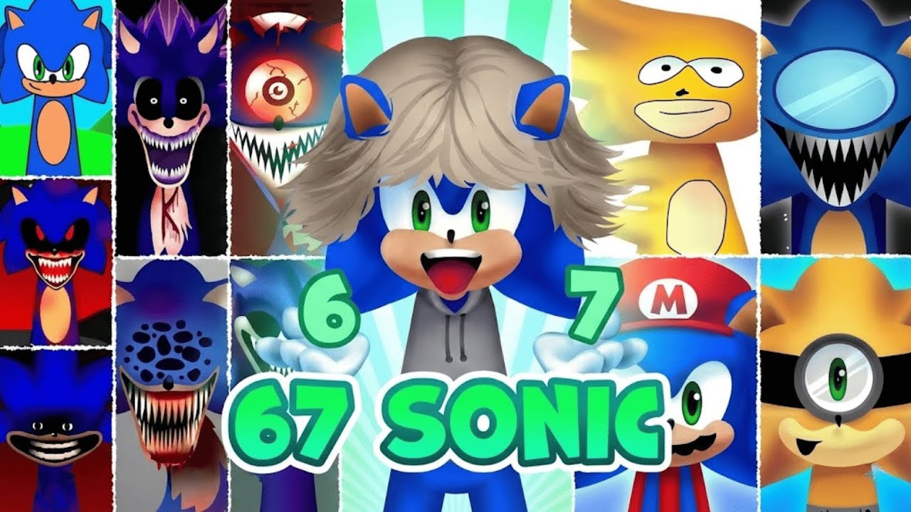 My New Sprunki OC: Sonic / NEW PHASE 17 (6 7 SONIC)!
