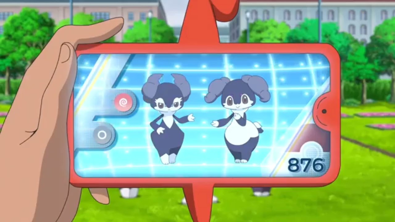 Pokemon Journeys Indeedee Pokedex Data