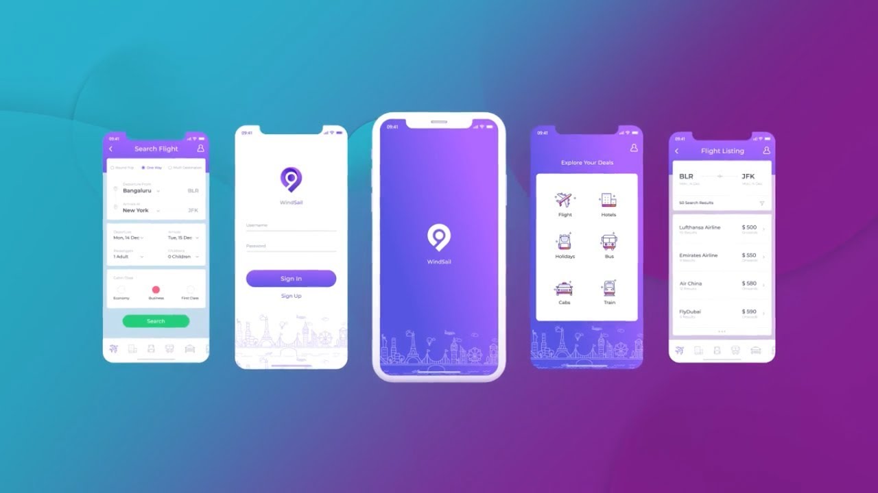 Android & iOS App Presentation - After Effects Template
