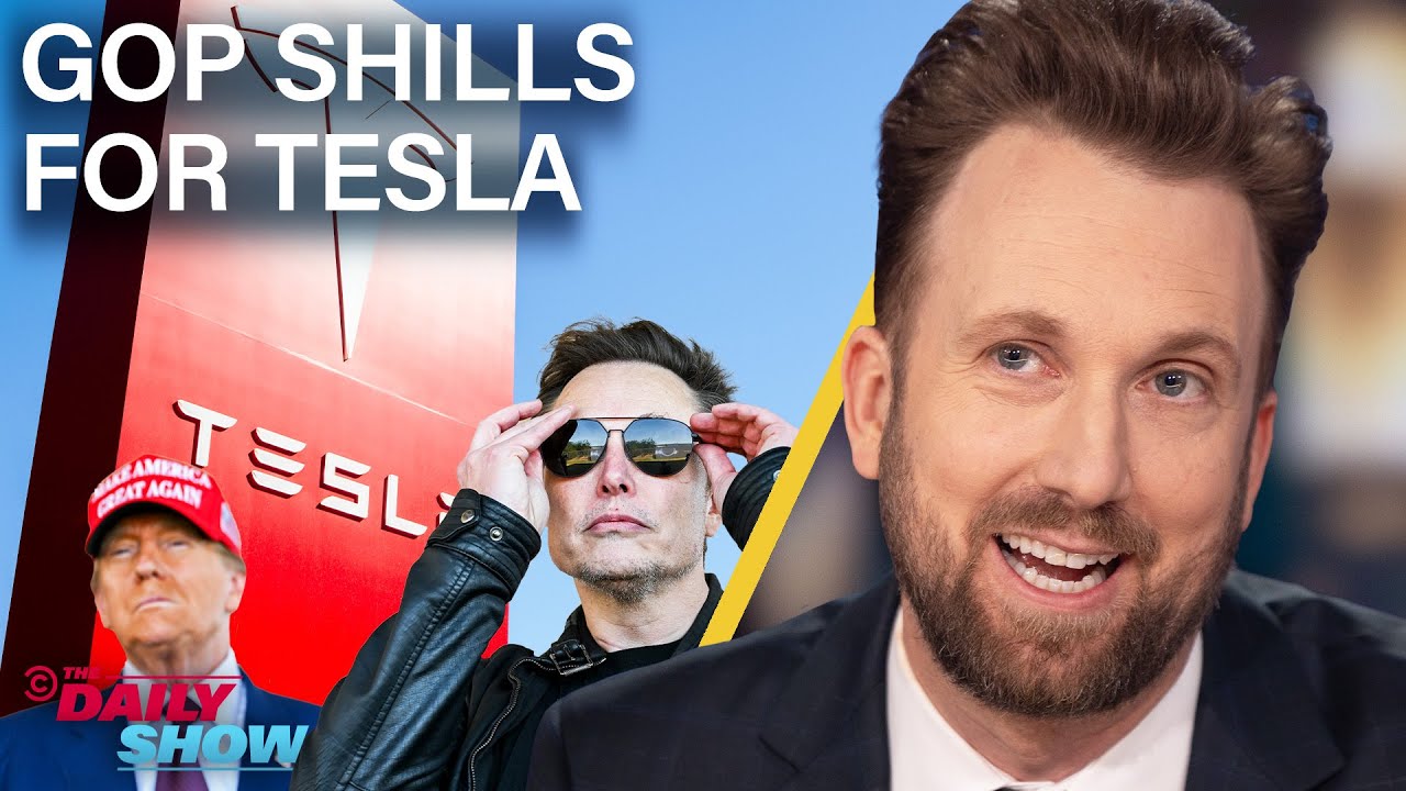 GOP Pumps Tesla As Trump Admin Flubs JFK File Release & DEI Scrubbing | The Daily Show