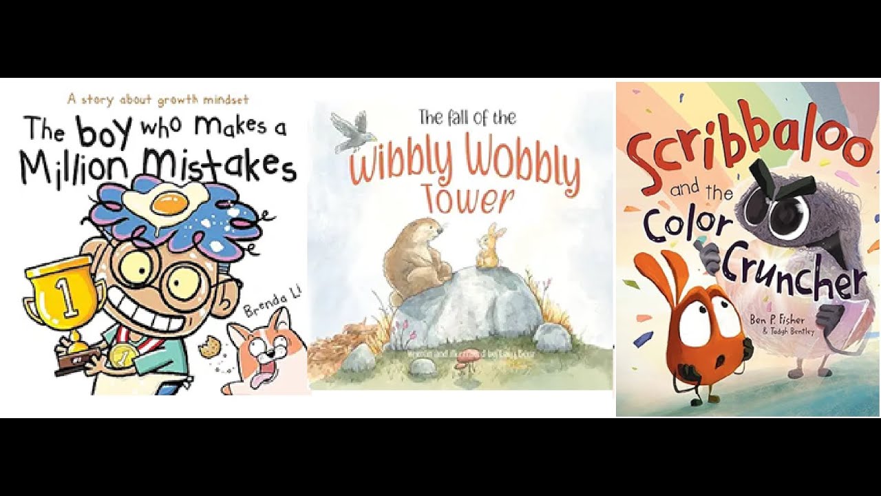 Read Aloud Books - Growth Mindset Books Compilation | Low Stimulation, Grit, Determination for Kids