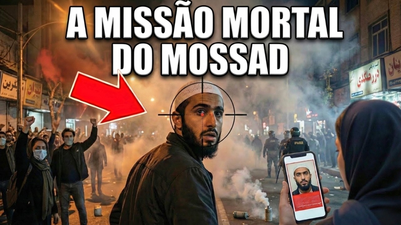 Como o Mossad Infiltrou os Protestos no Irã com um Disfarce Perfeito