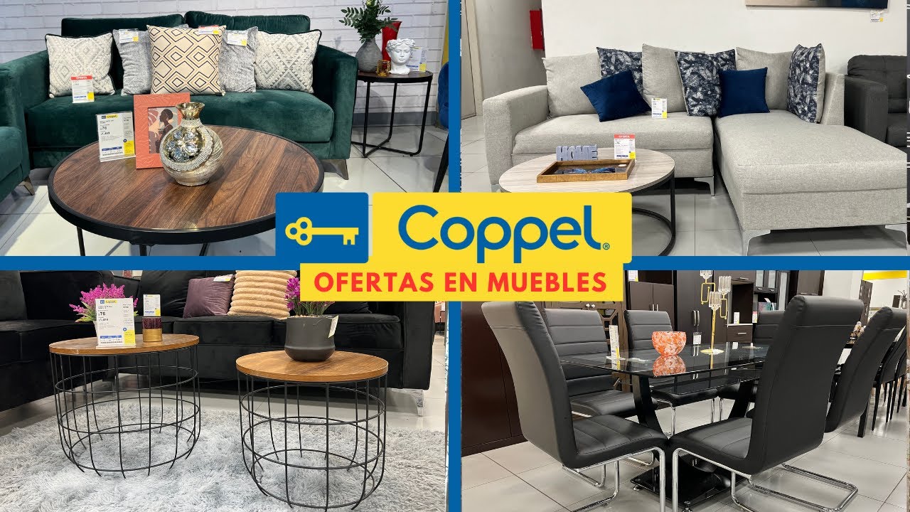 MUCHOS DESCUENTOS EN MUEBLES/ SALAS, COMEDORES Y MÁS EN COPPEL #HogarCoppel