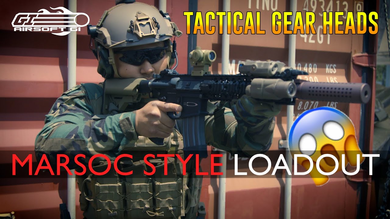 MILSIM ON A BUDGET?! - MARSOC Style Tactical Gear Heads | Airsoft GI