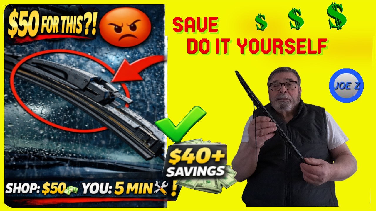 How to replace your windshield wiper blades #save money   #chevy Blazer