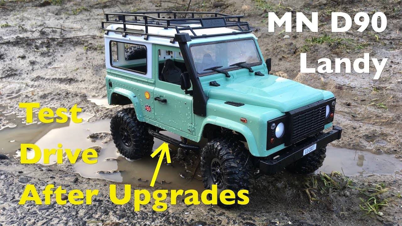 MN Model D90 Land Rover: Test Drive With Hydraulic Shocks, Treadles And License Plates