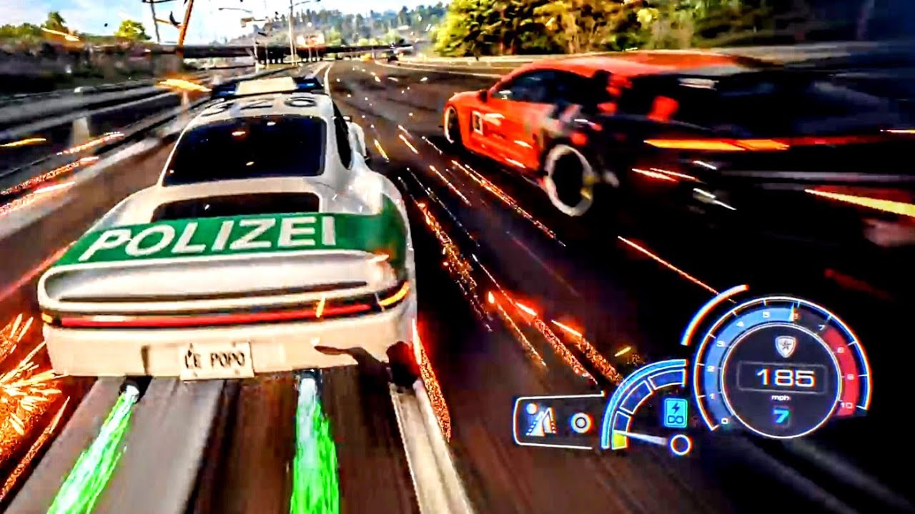 NFSU Vertigo [A+] HOT PURSUIT 3v3 BMW M4 GTS (racer) Porsche 959 S (cop)