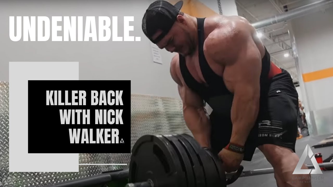 Undeniable: Killer Back Workout with Bodybuilder Nick Walker