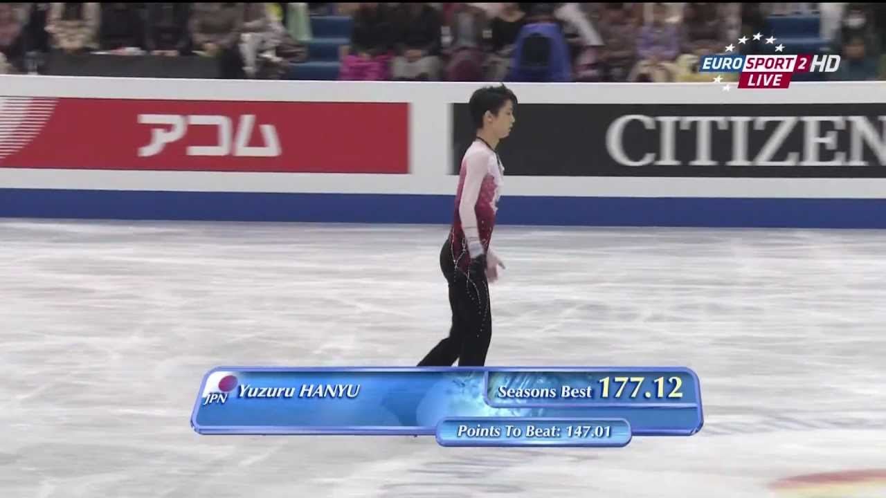 Yuzuru HANYU (JPN) FS - 4CC 2013