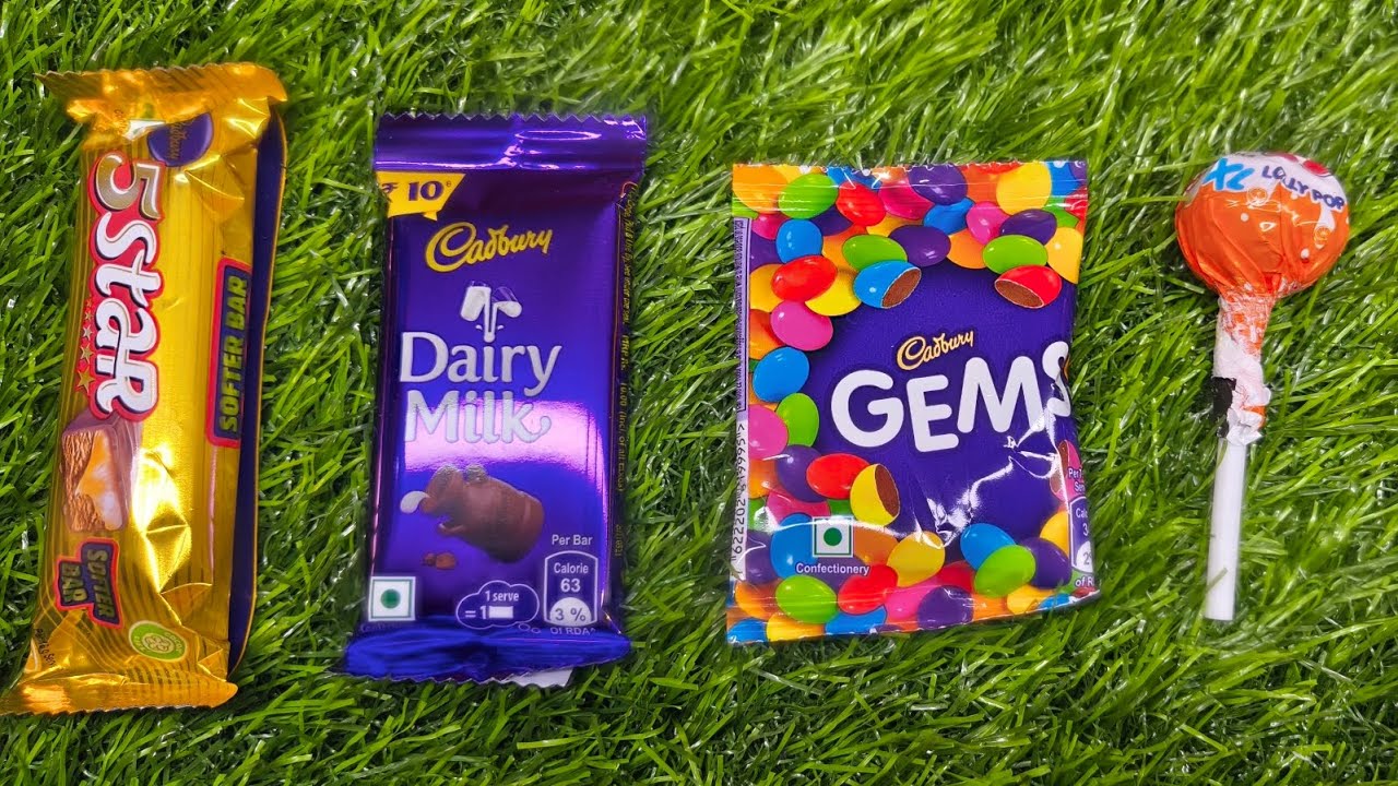 Top 5 Satisfying Video ASMR Lollipops Chocolate and Gummy Candy Unboxing Video Most Popular Candys 