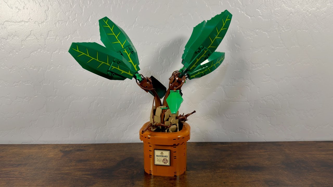 Time lapse with sound! Lego Harry Potter - Mandrake - 76433