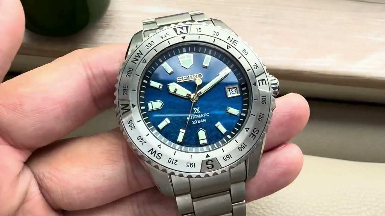 高質的一枚鈦合金運動手錶～Sla071 Landmaster 30th anniversary limited