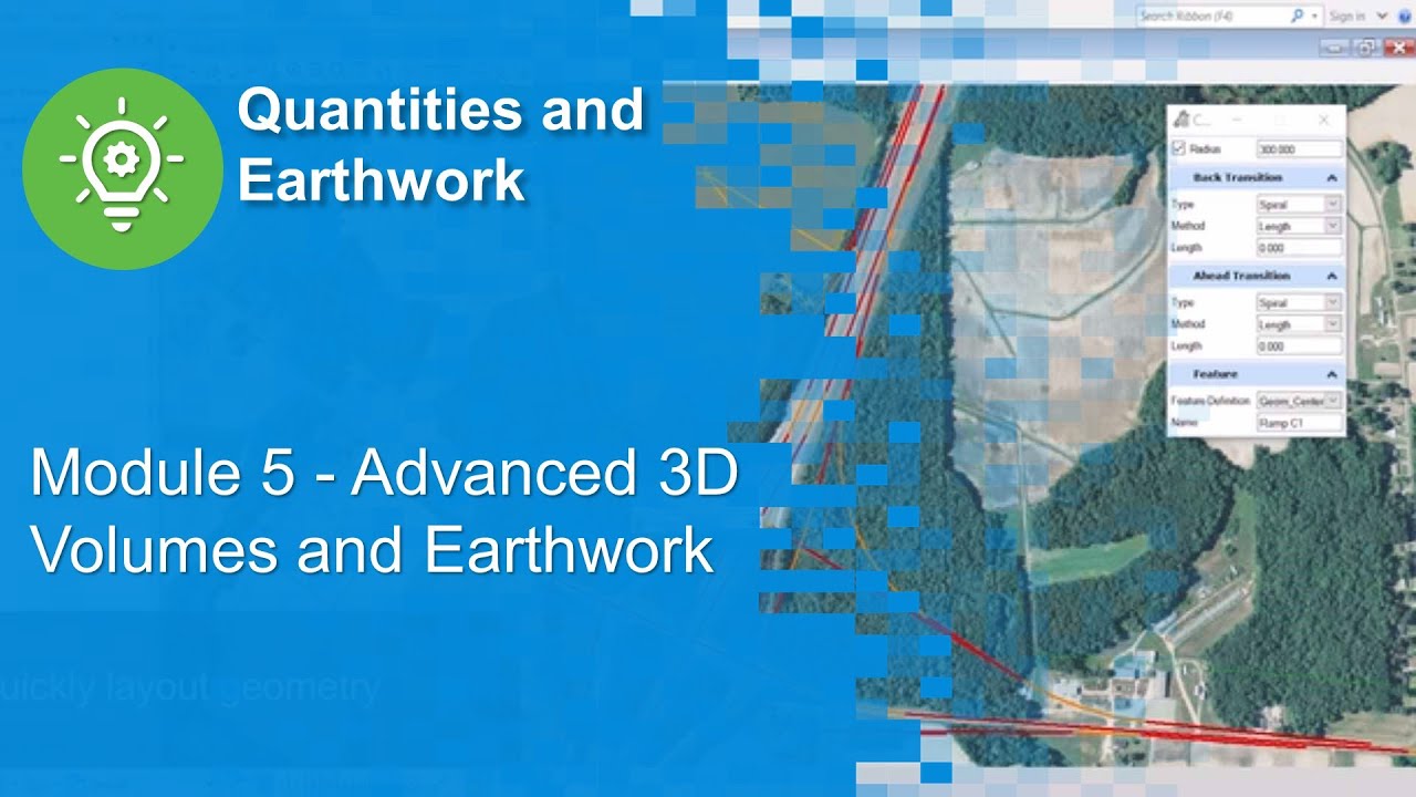 Module 5 - Advanced 3D Volumes & Earthwork