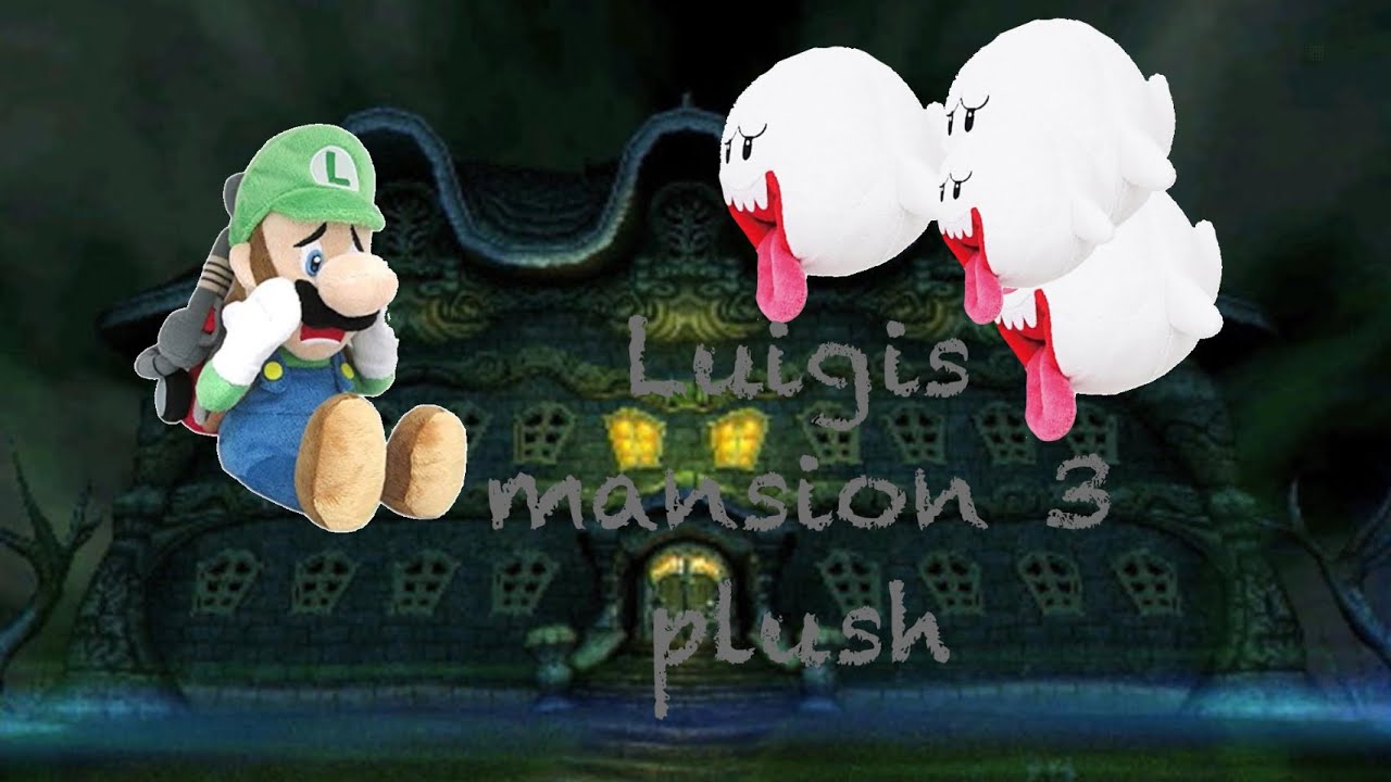 Luigi's mansion 3 plush