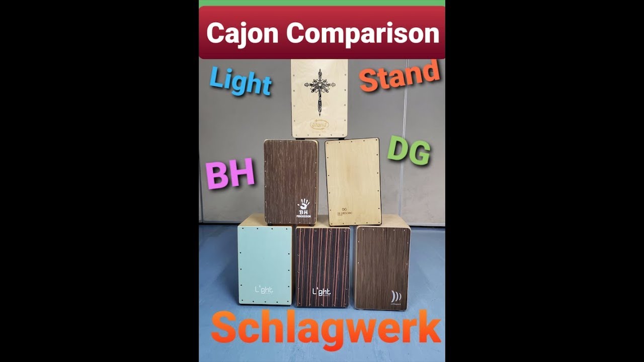 Cajon Comparison