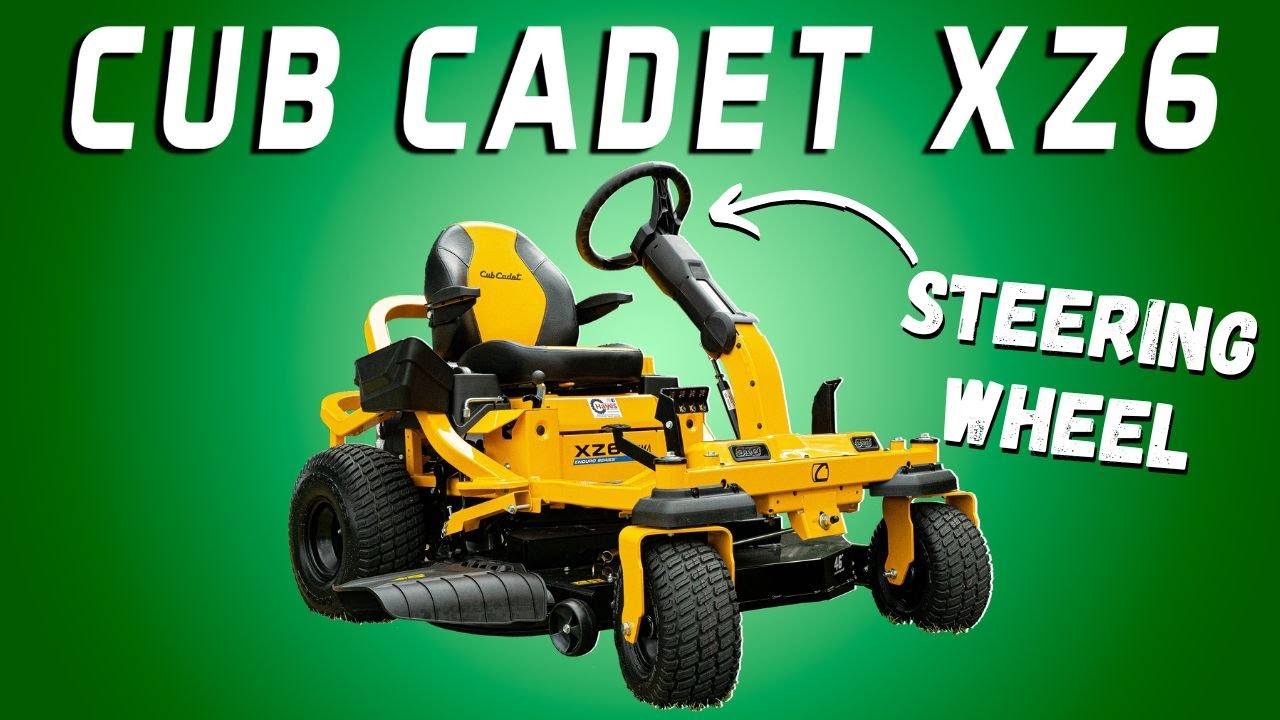 Руль на нулевом повороте! Зачем он нужен на Cub Cadet XZ6?
