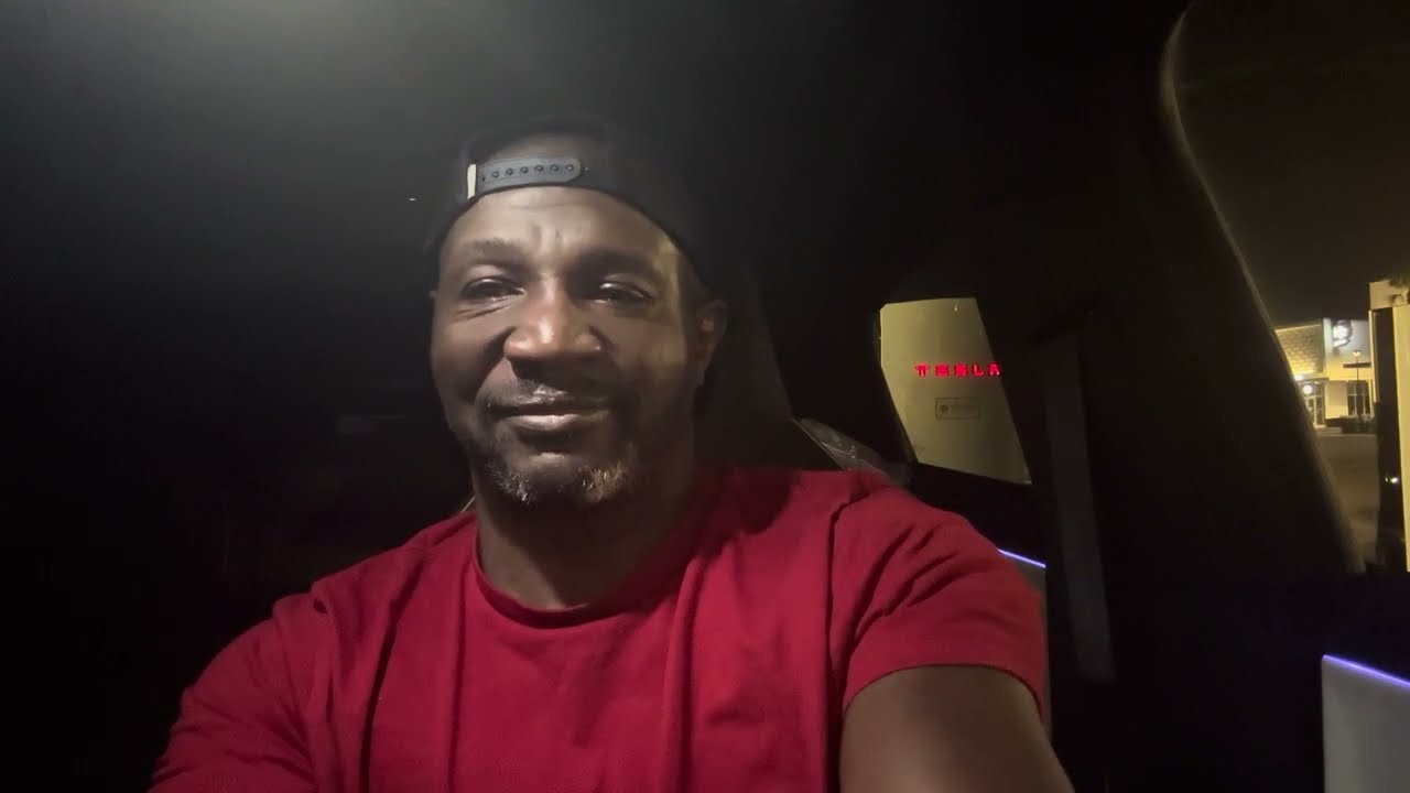 Early morning run to the supercharger…  