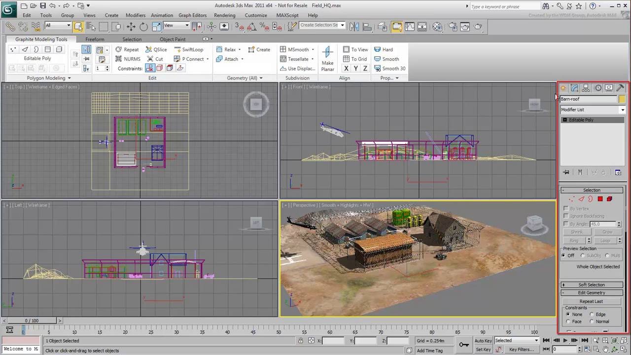 Touring the  UI in 3ds Max