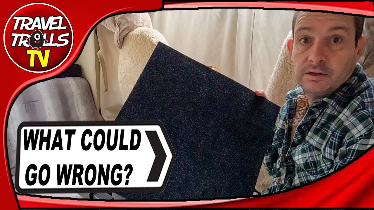 Fitting Carpet Tiles In A Motorhome