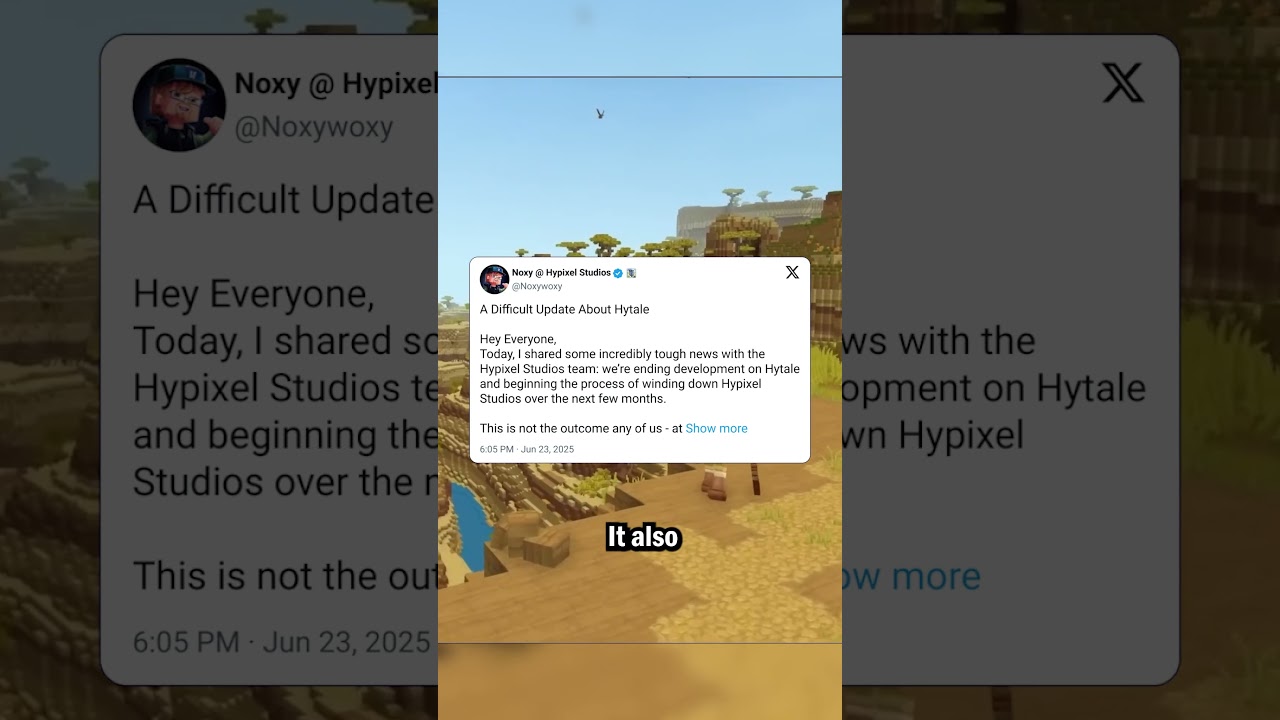 The end of Hytale: Thats why they shut it down! 🪖