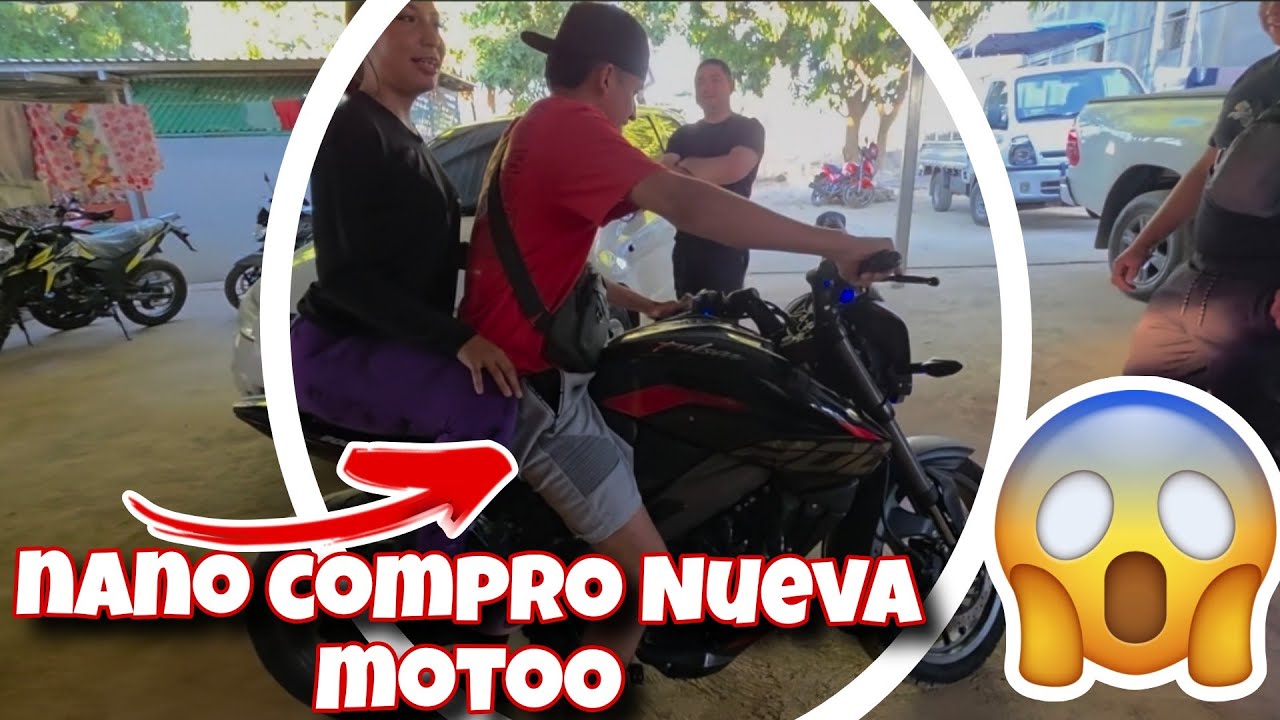 NAN0 les compro Nueva motooo  a los Chicos ❤️😱 llegaron la chelita y katy 
