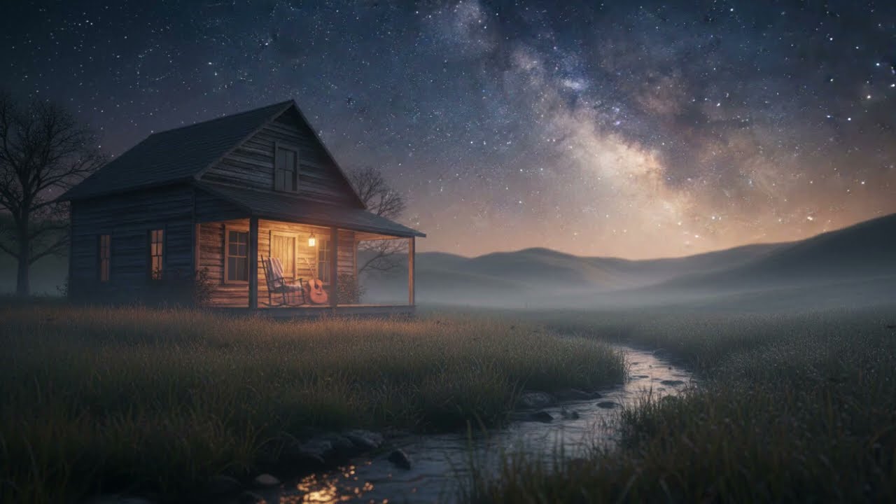 Evening Melodies  and Sundown Strings | Country Guitar Instrumental for Relaxation & Quiet Moments