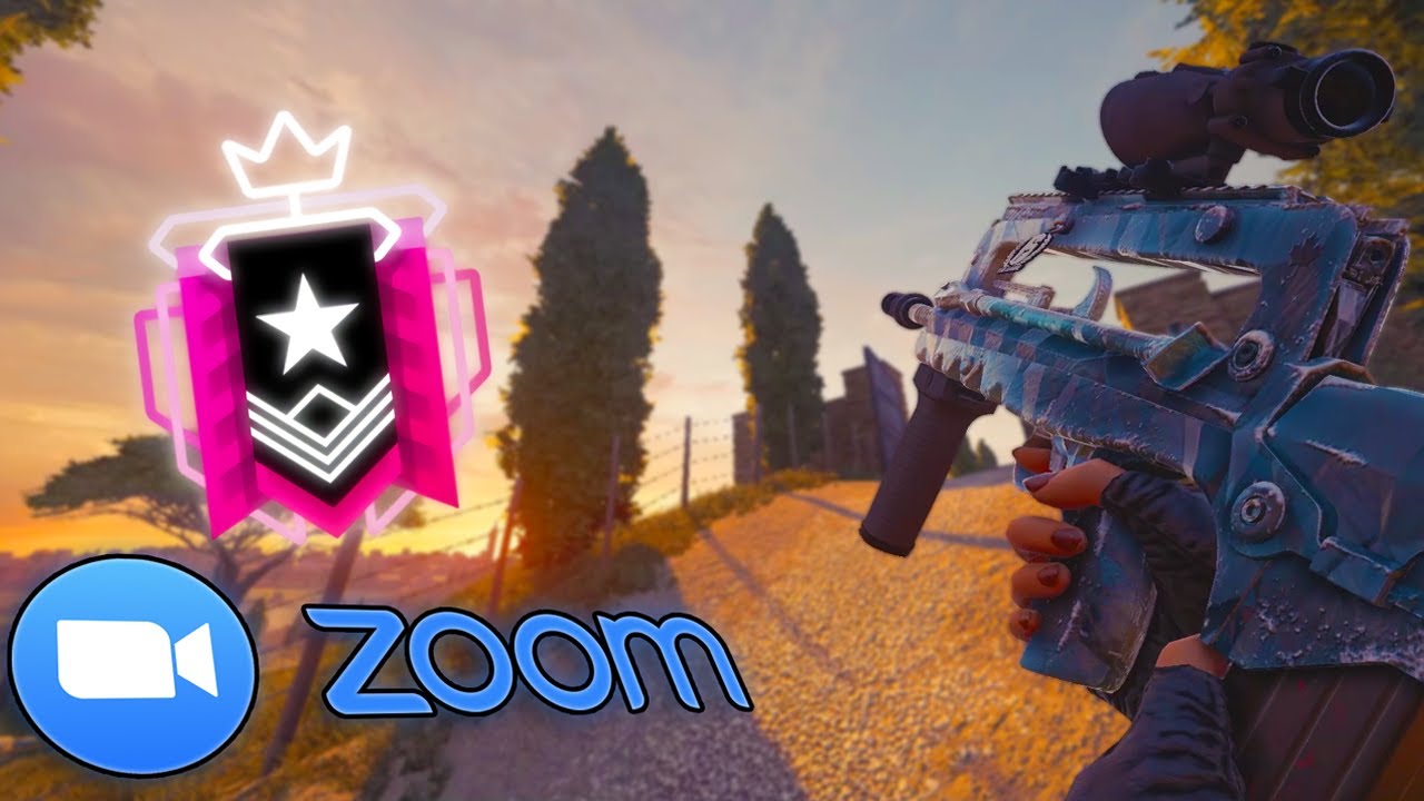 Playing *CHAMPION* RANKED While in *CLASS*- Rainbow Six Siege