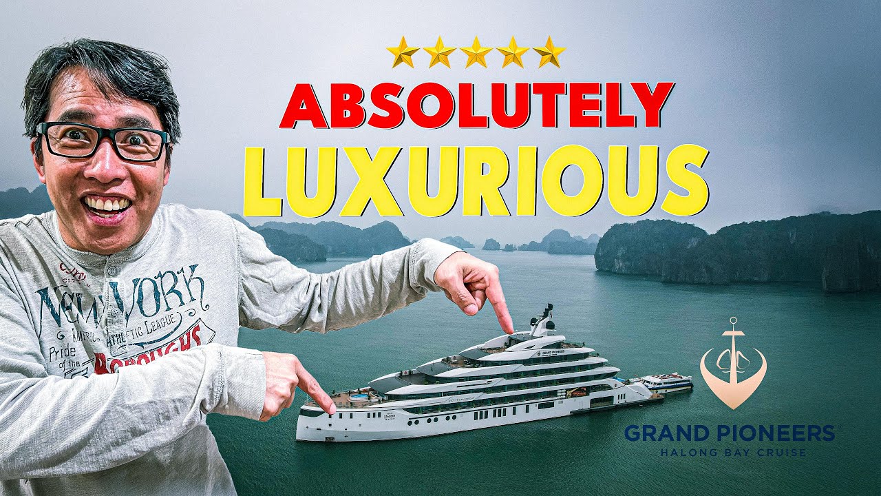 Inside Vietnam Most LUXURIOUS Cruise Ship in Ha Long Bay!