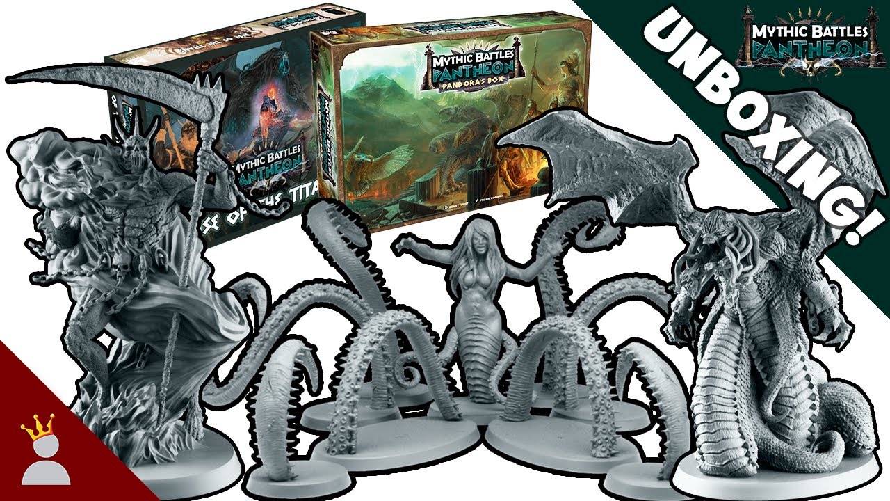 Mythic Battles Pantheon 1.5 OCD Unboxing