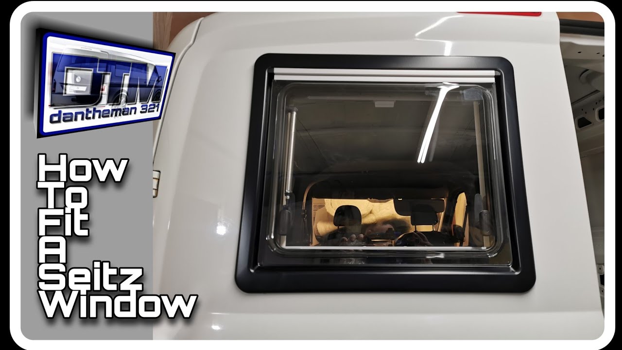 How to fit a Seitz window Micro Camper Conversion Series 11 Episode 4