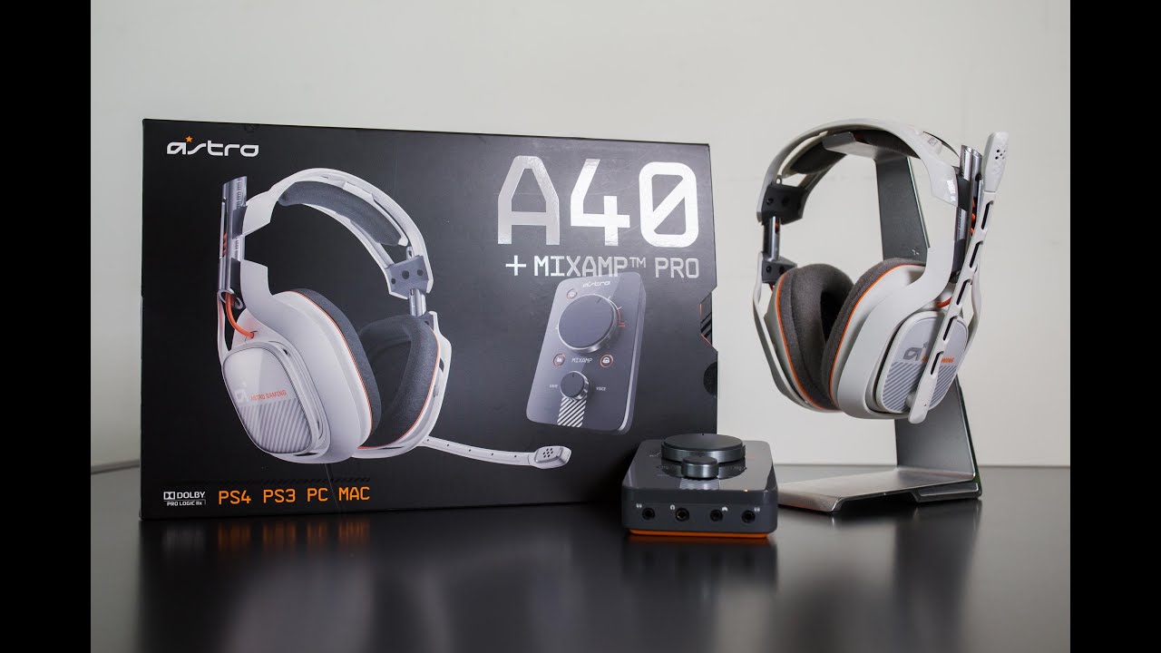 UNBOXING - ASTRO GAMING A40 + MIXAMP PRO 2015