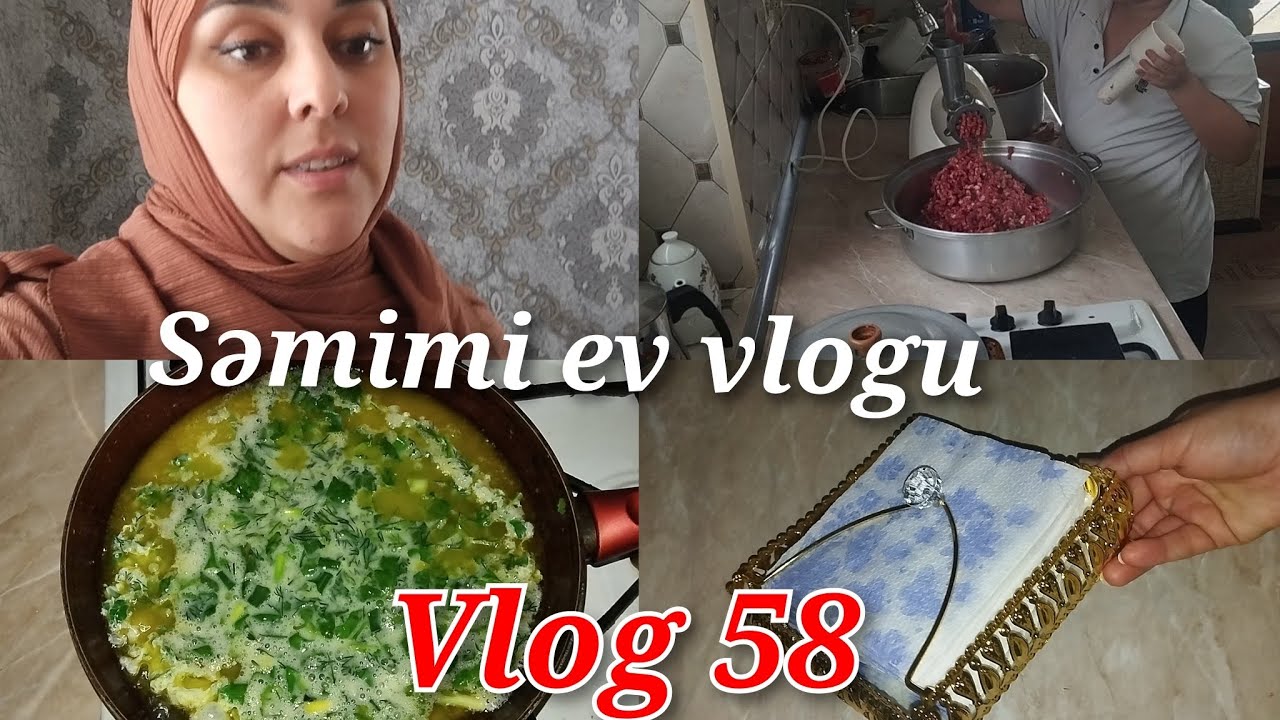 SƏMİMİ EV VLOGU 🔴 Vlog 58  #gündəlikvlog #günlükvlog #vlog 