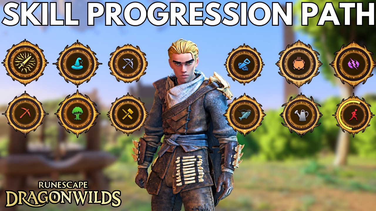RuneScape Dragonwilds: Гайд по прогрессии навыков &mdash; что и когда качать