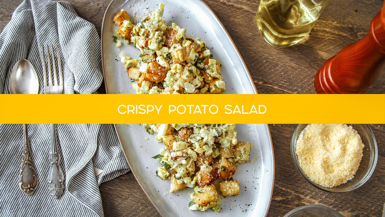 Crispy Potato Salad - Fabio's Kitchen - Season 5