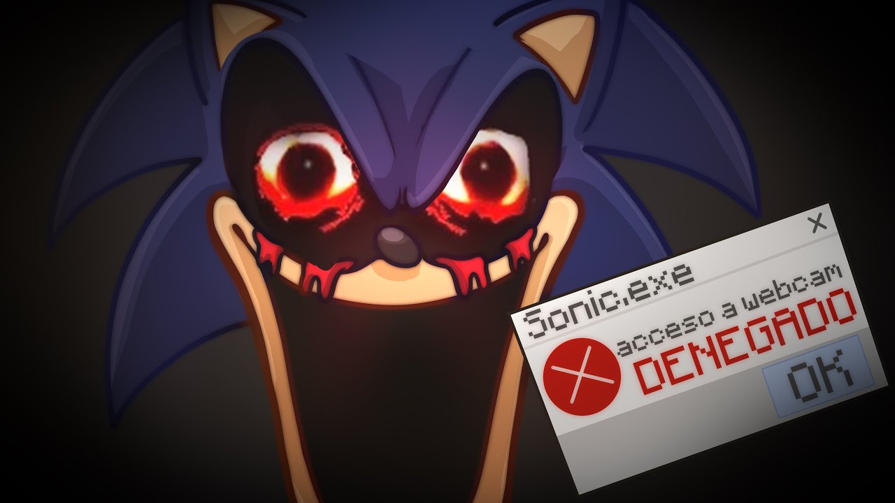 EL JUEGO DE SONIC.EXE QUE ACTIVA TU CAMARA 💀