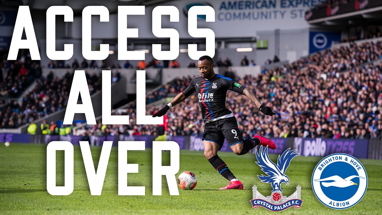 JORDAN AYEW CREATES CHAOS IN THE AMEX AWAY END | Access All Over