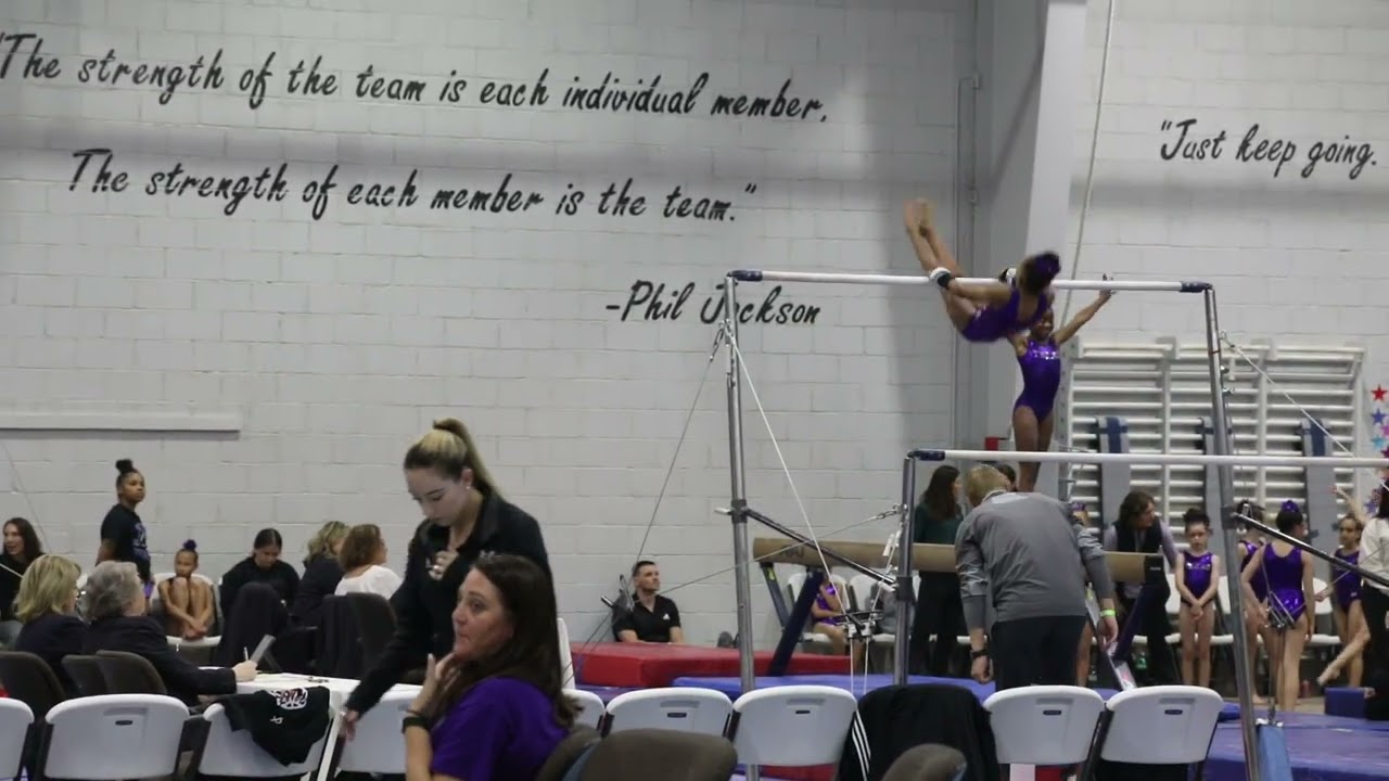 Level 4 Uneven Bars Routine - 2024 Texas State Championship