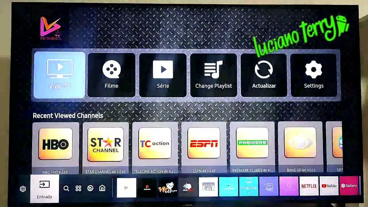 VIRGINIA PLAYER NOVO APLICATIVO DE  PARA SMART TVS SAMSUNG ATIVAMOS MAC