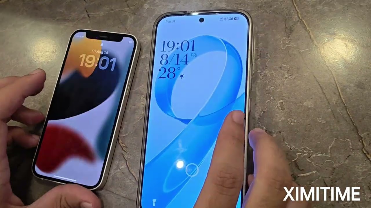 Xiaomi HyperOS 4 Beta vs. iOS 27 Beta 5 - Animations, Design, Glass UI