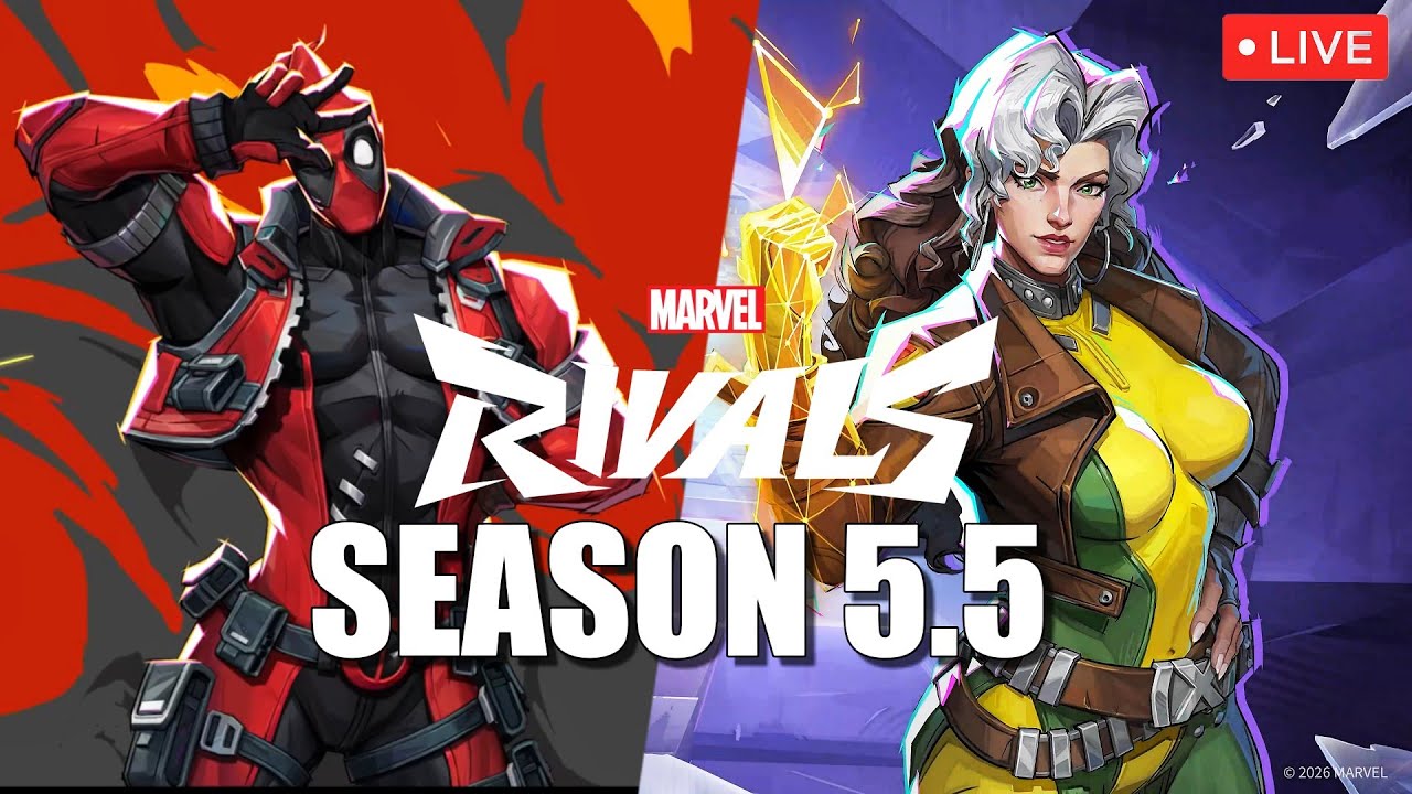 ROGUE GAMEPLAY + ABILITIES | Marvel Rivals Season 5.5 Update LIVE! 