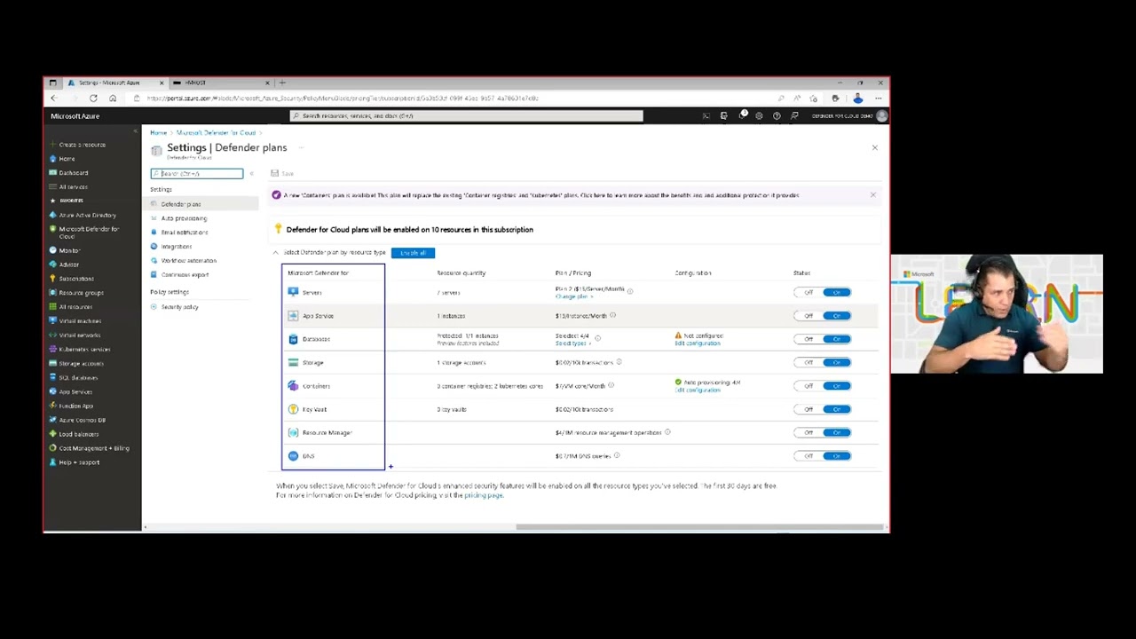 Microsoft Defender for Cloud -  Demostraciones - Implementación desde cero -  Español
