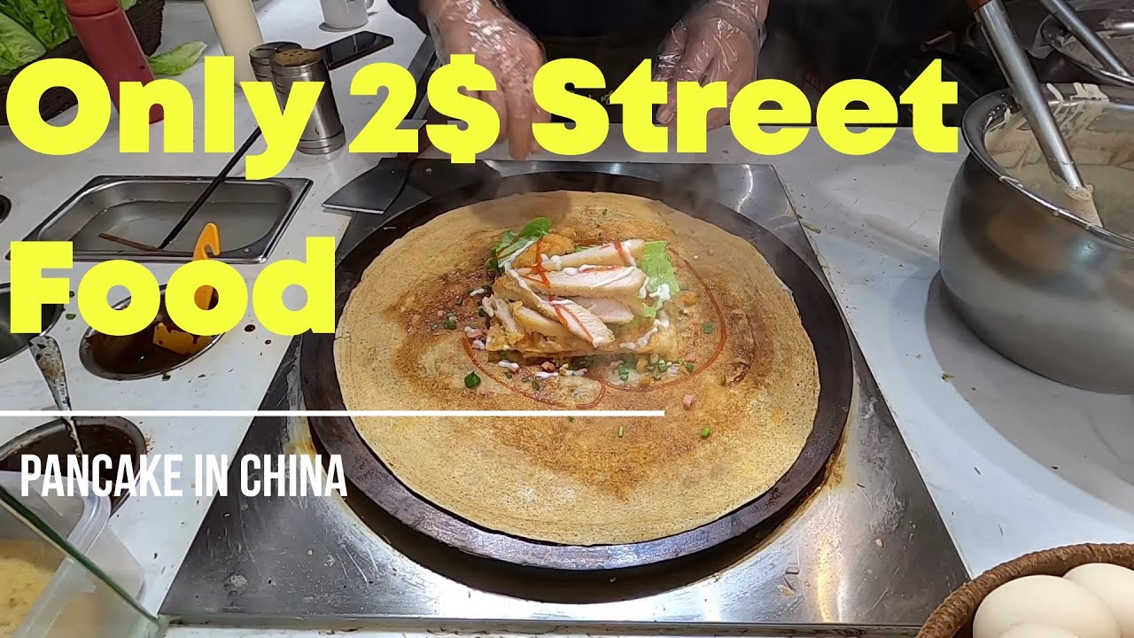 Street Food in China[煎饼 JIANBING 지엔삥]지엔빙
