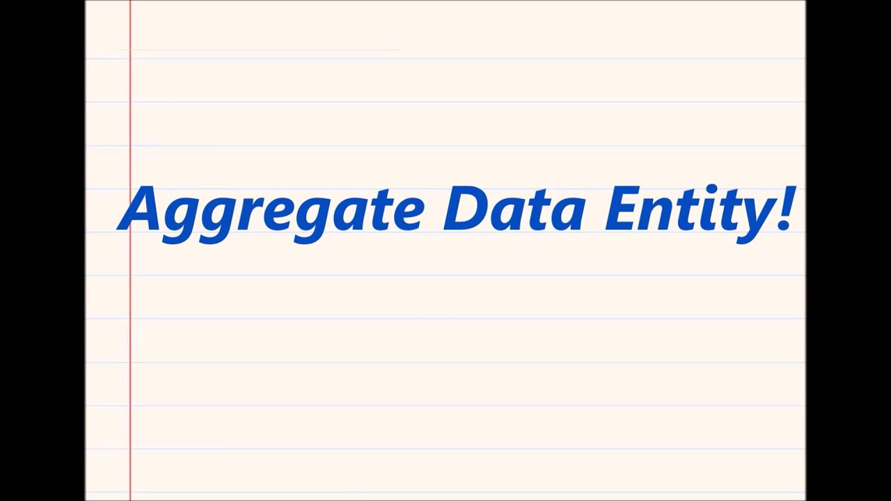 Five Good Minutes in Dynamics AX - Aggregate Data Entities, Power BI, and Jordan Spieth