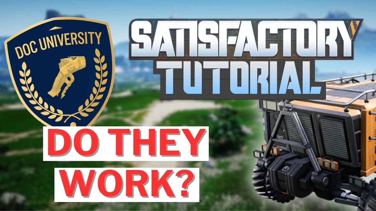 Как построить линию для грузовиков в Satisfactory [Doc University 3]
