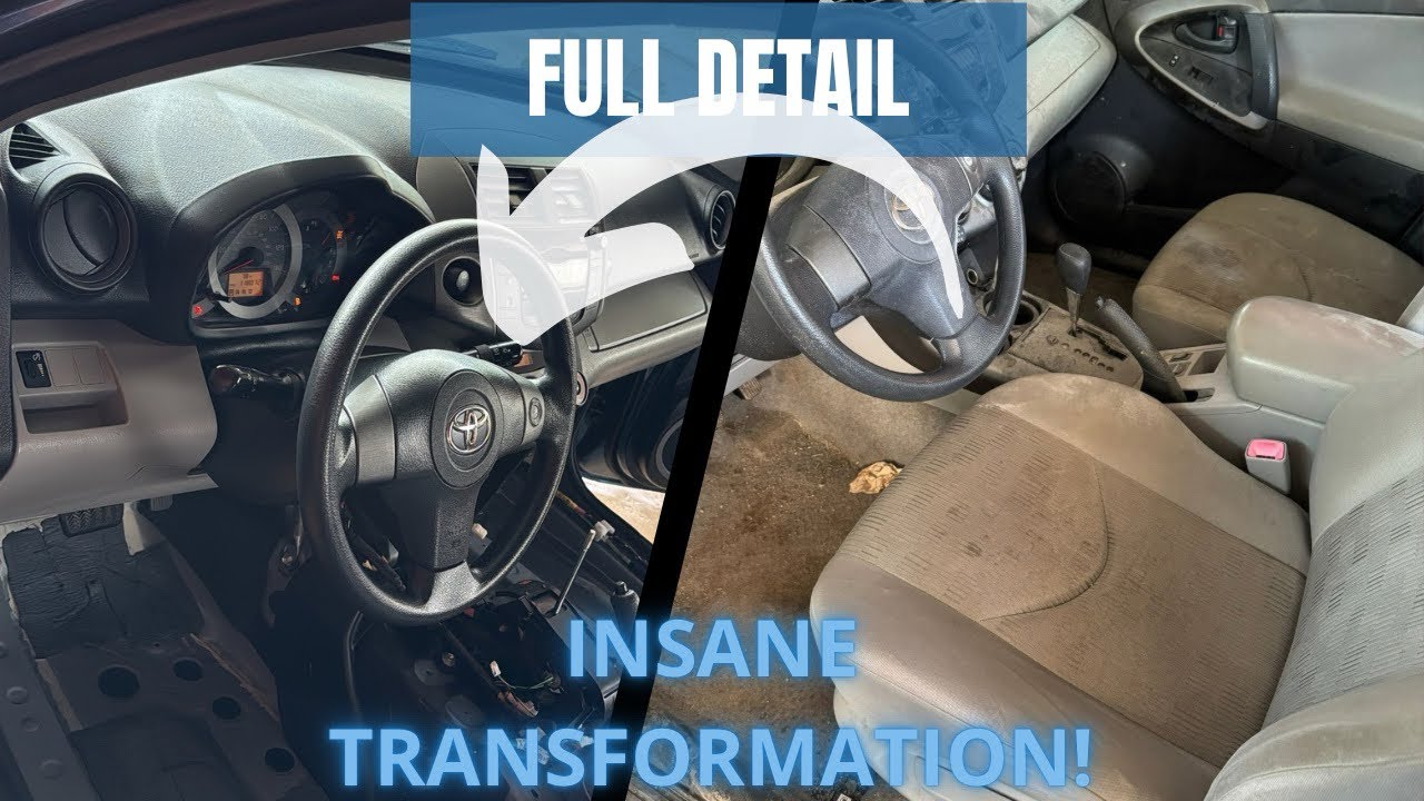 Detailing The DIRTIEST Toyota Rav4 - Insane Transformation!